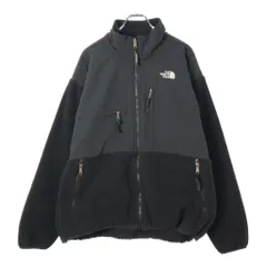 THE NORTH FACE ノースフェイス Denali デナリ フリースジャケット アウトドア ブラック(メンズ XL)中古 古着 X2261