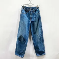 UNIQLO ユニクロ レディース ワイド インディゴ デニム ジーンズ 25 ジーン センス