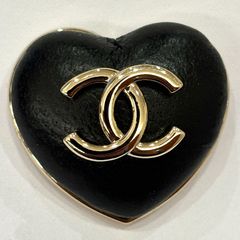 お値下げ！！【極美品】【希少】 CHANEL シャネル ブローチ レザー 