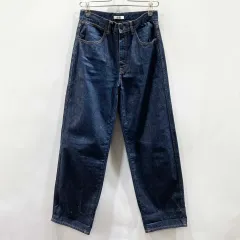 UNIQLO ユニクロ レディース ワイド インディゴデニム ジーンズ 26 ジーンズ センス