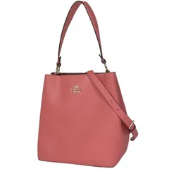 コーチ COACH ロゴ ハンドバッグ ２WAY ショルダーバッグ ハンドバッグ レザー ピンク 91122 レディース 【中古】