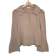 TO BE CHIC(トゥービーシック) カーディガン サイズ2 M レディース - ピンクベージュ 長袖