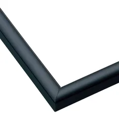 【新着商品】掛ヒモ 点数券付き (B5サイズ) (パネルNo.1-ボ) セルカバーUVカット仕様 (18.2×25.7cm) ブラック パズル パネルマックス パズルフレーム Frame アルミ製 【日本製】 額縁 エポック社