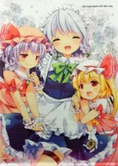 【中古】同人ポスター・タペストリー・カレンダー系 【東方Project】レミフラwith咲夜B2タペストリー レミリア＆フランドール＆咲夜(いろり) 第11回博麗神社例大祭/Lolipop Complete