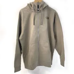 THE NORTH FACE ノースフェイス リアビューフルジップフーディ NT12442 XLサイズ マッシュルーム×マッシュルーム ※中古