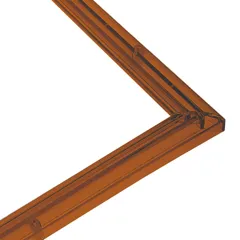 【人気商品】専用スタンド付 (パネルNo.1-ボ) パズル (18.2×25.7cm) ブラウン Frame クリスタルパネル パズルフレーム 額縁 エポック社