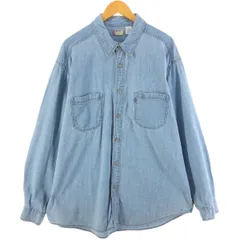 古着 リーバイス Levi's RED TAB 長袖 デニムシャツ メンズXL相当/eaa523087