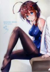 [중고] 동인 액세서리·소품계 [함대 이거 쿵~함이~] A4 클리어 파일 시우(코류) C94/KOTATSU ROOM