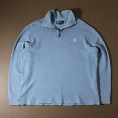 Polo ポロ ラルフローレン 白ポニー ハーフジップアップ