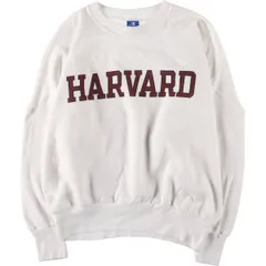 古着 90年代 チャンピオン Champion HARVARD UNIVERSITY ハーバード大学 ロゴスウェットシャツ トレーナー USA製 メンズL相当/eaa524490