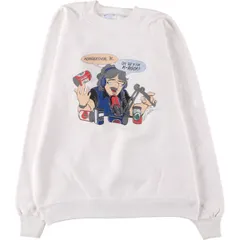 古着 80年代 ヘインズ Hanes プリントスウェットシャツ トレーナー USA製 メンズXL相当 ヴィンテージ/eaa525561