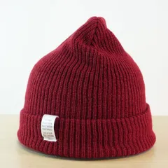 BROWNY  ブラウニー レディース・メンズ　ボルドー ニット帽　サイズ５７cm〜５９cm　キャップ　帽子　[[RR]]