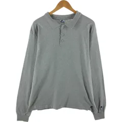 古着 90年代 チャンピオン Champion 長袖 ポロシャツ メンズL相当 ヴィンテージ/eaa528852