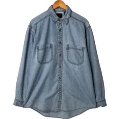 古着 90年代 リーバイス Levi's RED TAB 長袖 デニムシャツ メンズM相当/eaa531138