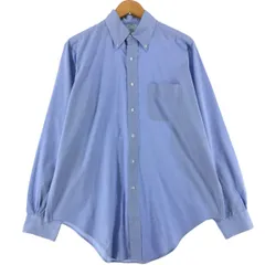 古着 80~90年代 ブルックスブラザーズ Brooks Brothers MAKERS 長袖 ボタンダウンシャツ USA製 メンズL相当 ヴィンテージ/eaa530044