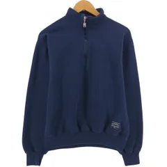 古着 90年代 ラッセル Russell ハーフジップスウェットシャツ トレーナー USA製 メンズM相当 ヴィンテージ/eaa537895