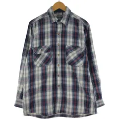 古着 フィールドアンドストリーム FIELD & STREAM 長袖 フランネルチェックシャツ メンズL相当/eaa541037