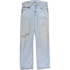 古着 00年代 リーバイス Levi's 501 ストレートデニムパンツ メンズw33相当/eaa550062