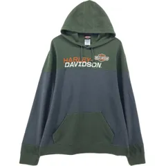 古着 ハーレーダビッドソン Harley-Davidson スウェットプルオーバーパーカー メンズXXL相当/eaa550732