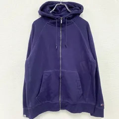 古着 used　RUSSELL　ラッセル　スウェットパーカー/フーディー　紫　パープル　Lサイズ