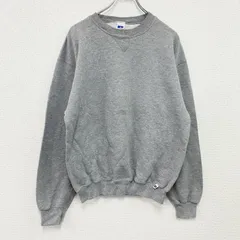 古着 used　90s～　RUSSELL　ラッセル　スウェット/トレーナー　前V　ヴィンテージ　灰色　グレー　Mサイズ