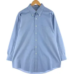 古着 ブルックスブラザーズ Brooks Brothers 346 長袖 ボタンダウンシャツ メンズXL相当/eaa558917