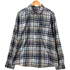 古着 パタゴニア Patagonia ライトウェイトフィヨルドフランネルシャツ 54020SP18 長袖 フランネルチェックシャツ メンズL相当/eaa563533