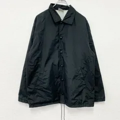 古着 used　90s　Reebok　リーボック　コーチジャケット　ヴィンテージ　黒　ブラック　Lサイズ