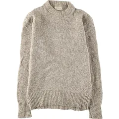 古着 60年代 エルエルビーン L.L.Bean 筆記体白タグ モックネック ウールニットセーター メンズS相当 ヴィンテージ/eaa590058