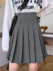 グレーAラインスカート