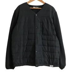 美品 journal standard ジャーナルスタンダードレリューム FOOTHILL 別注 ノーカラー ダウンジャケット Sサイズ ブラック メンズ 古着 中古 USED