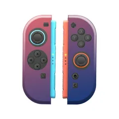 Nintendo Switch2 switch2 switch2専用 ケース 任天堂 スイッチ2 Joy-Con ジョイコン カバー ケース グラデーション ブルー ピンク パープル かわいい おしゃれ 保護 保護ケース キズ防止 指紋防止 軽量 カラー03