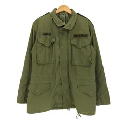 ユーエスアーミー U.S. ARMY 60s M65 1st Field Jacket アルミジップ フィールドジャケット メンズ  REGULAR SMALLのサムネイル