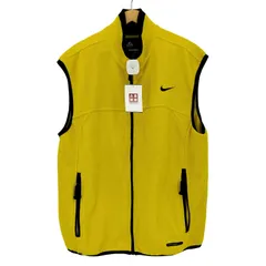 ナイキエーシージー NIKE ACG 90S THERNAL LAYER 2 THERMA FIT スウッシュロゴ刺繍 フリース ベスト メンズ import：L 