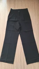 ブラック 基本 スラックス パンツ