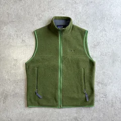 00s 2001年 CANADA製 patagonia Synchilla Fleece Vest 【 green 】 パタゴニア シンチラ フリースベスト 【 グリーン 】