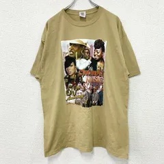 古着 used　GILDAN　ギルダン　CINCINNATI MUSIC　シンシナティ　半袖プリントTシャツ　ベージュ　XLサイズ