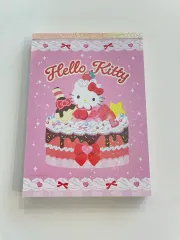 新品) Sanrio サンリオ 日本正規品 Hello Kitty A6 メモ帳 メモ用紙 ダイアリーデコ ホイップデコ
