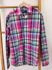 POLO RALPH LAUREN マルチカラー チェック シャツ (サイズS)