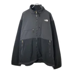 00年代 THE NORTH FACE ノースフェイス Denali デナリ フリースジャケット アウトドア ブラック(メンズ XL)中古 古着 X2281