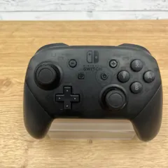 ニンテンドー 純正 スイッチ プロコントローラー 完動品 0121-604