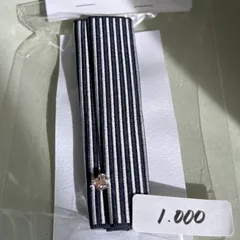 ⭐️未使用⭐️ 和風 ヘアクリップ シルバー✕紺 縞模様 【M0883】 ヘアアレンジ アクセサリー 着物 お稽古 卒業式 結婚式 パーティー 日本風