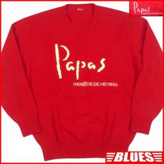 Papas カジキ ロゴ 綿ニット サマーセーター S 定価44.000円 - メルカリ