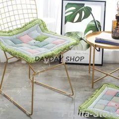 椅子カバー 花柄 田舎風 座布団 おしゃれ ホテル 座り心地いい お尻に優しい 滑り止め ダイニングチェア シートクッション 座布団カバー 食