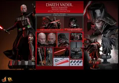 ホットトイズ ムービー・マスターピース DX スター・ウォーズ 1/6スケールフィギュア ダース・ベイダー (バトルダメージ/デラックス版) DX45