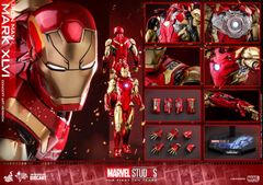 新品開封のみ ホットトイズ QS008アイアンマン・マーク42 1/4 ホットトイズ QS008 『アイアンマン3』 アイアンマン・マーク42