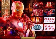 ホットトイズ 1/6 アイアンマン マーク 4 ホログラフィック バージョン