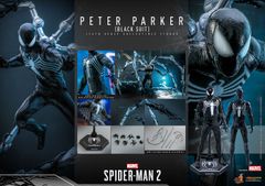 ホットトイズ スパイダーマン ピーターパーカーブラックスーツ - メルカリ