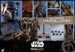ホットトイズ テレビ・マスターピース マンダロリアン 1/6スケールフィギュア 重歩兵マンダロリアン TMS010