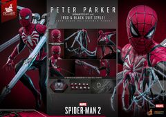 ホットトイズ スパイダーマン ピーターパーカーブラックスーツ - メルカリ